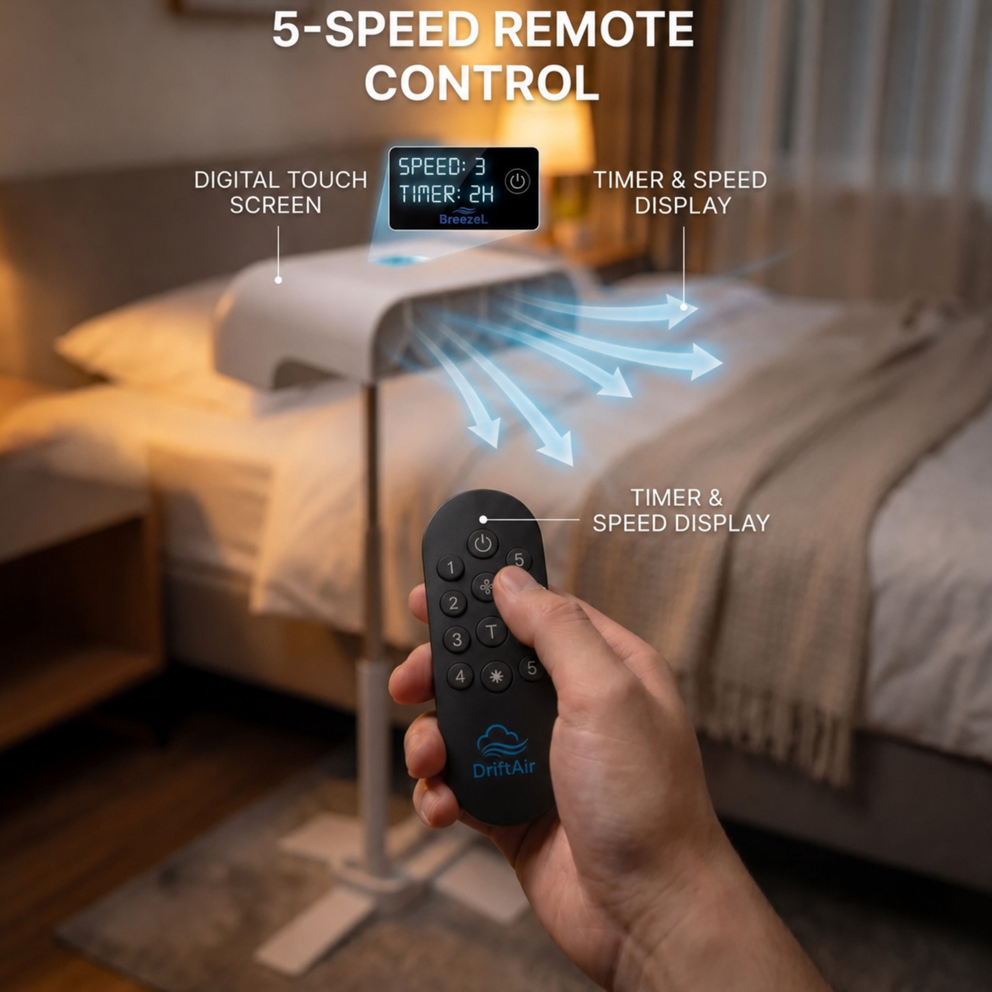 DriftAir Bed Fan